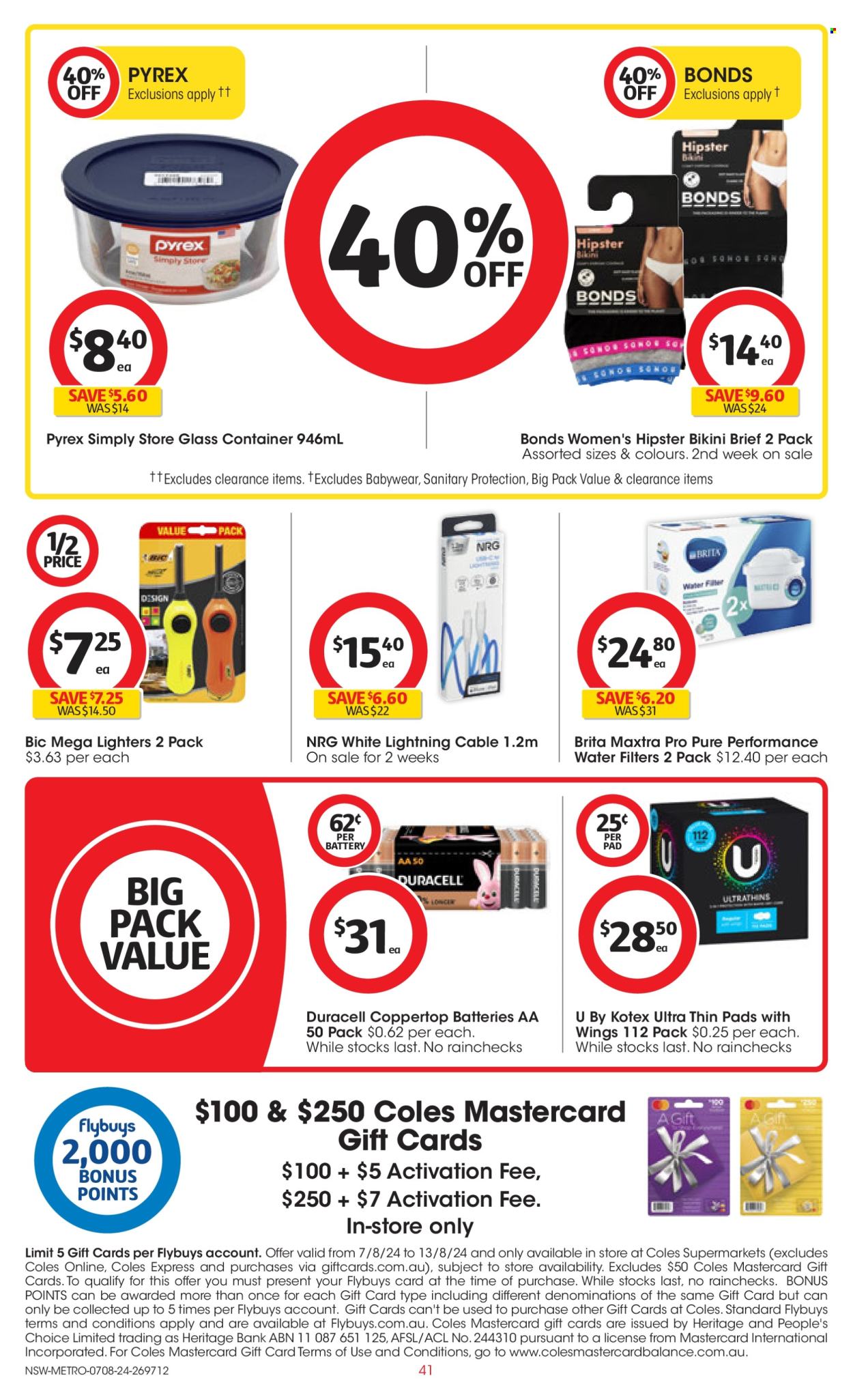 Coles catalogue - 7 Aug 2024 - 13 Aug 2024. Page 41