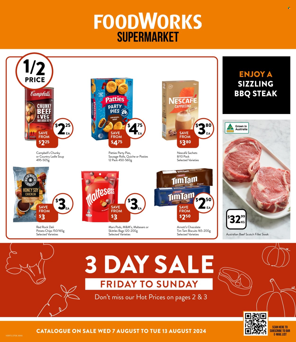 Foodworks catalogue - 7 Aug 2024 - 13 Aug 2024. Page 1