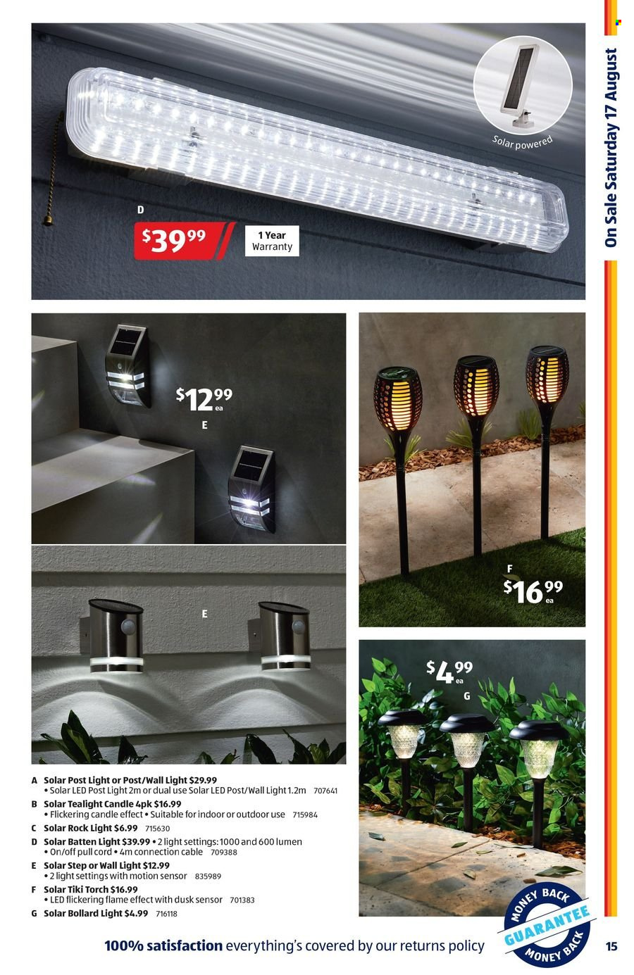 ALDI catalogue - 14 Aug 2024 - 20 Aug 2024. Page 15