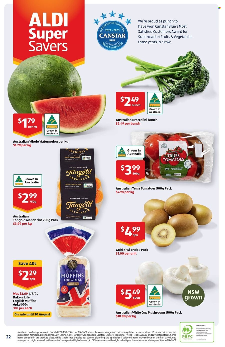 ALDI catalogue - 14 Aug 2024 - 20 Aug 2024. Page 22