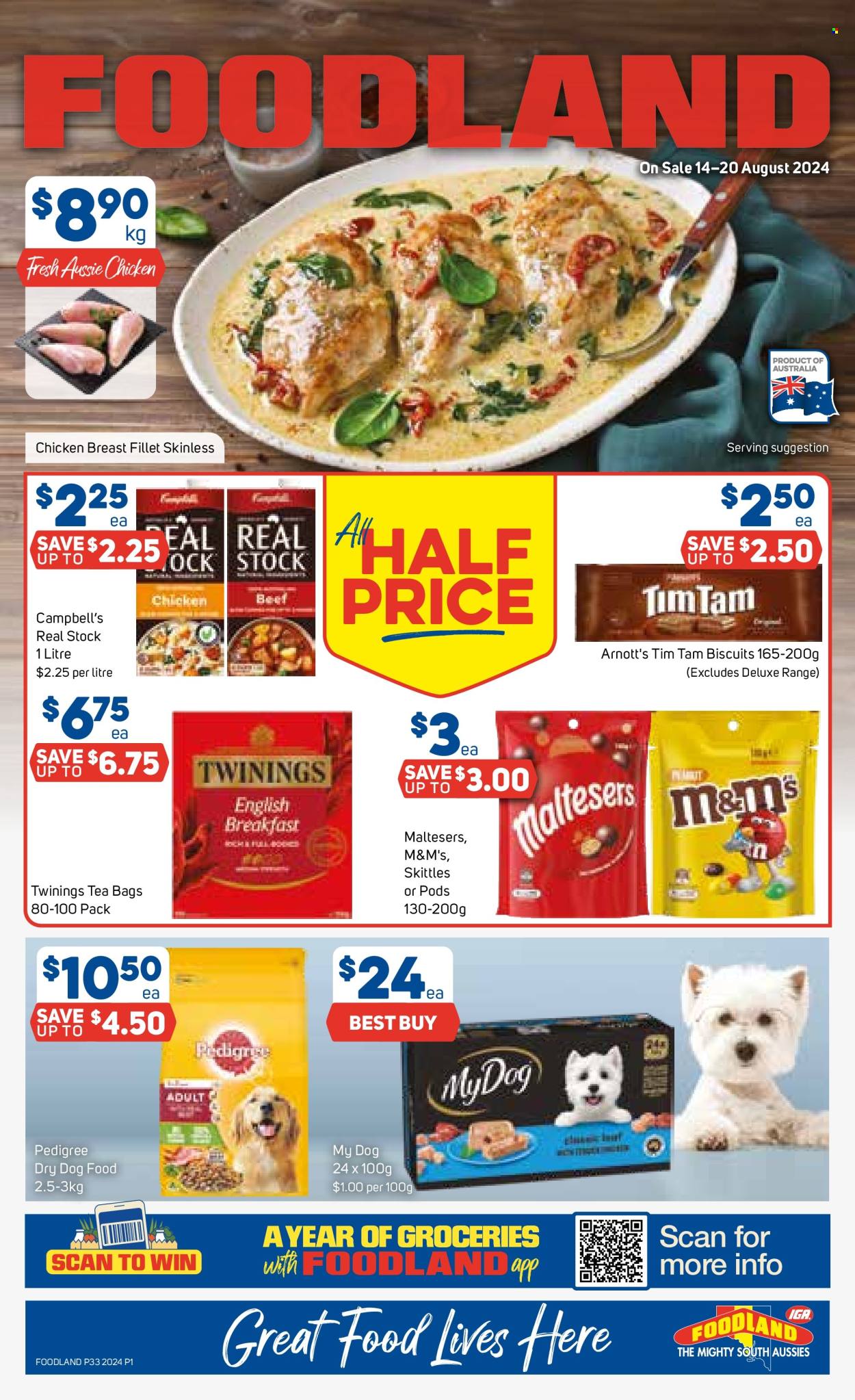 Foodland catalogue - 14 Aug 2024 - 20 Aug 2024. Page 1