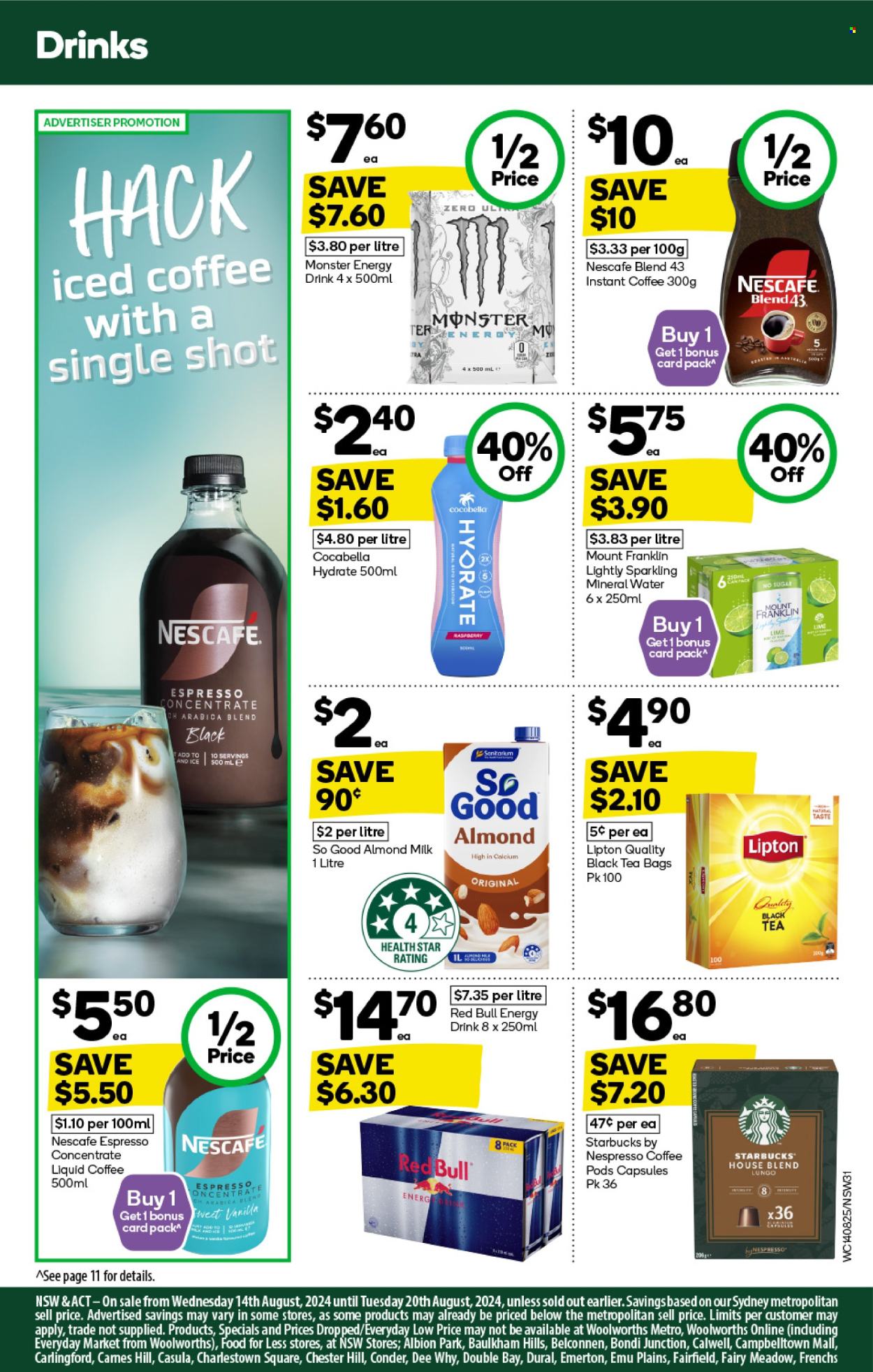 Woolworths catalogue - 14 Aug 2024 - 20 Aug 2024. Page 27