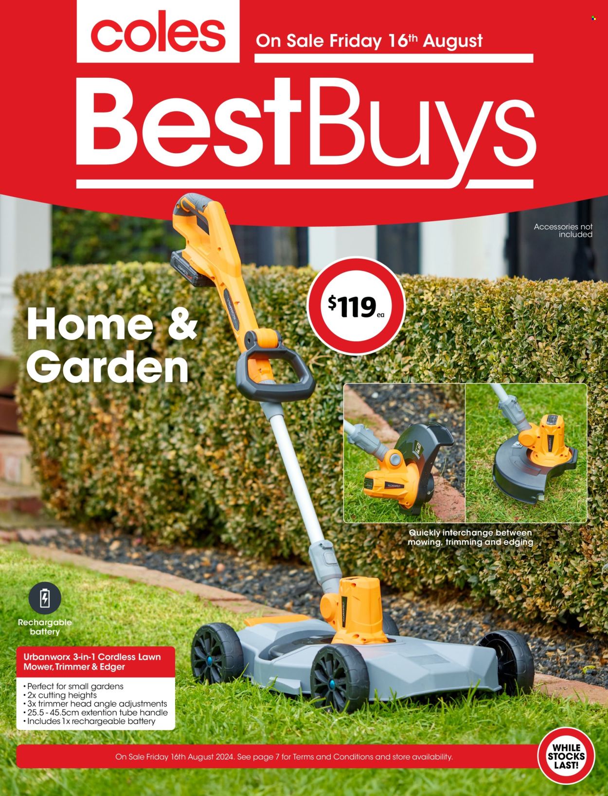 Coles catalogue - 16 Aug 2024 - 22 Aug 2024. Page 1