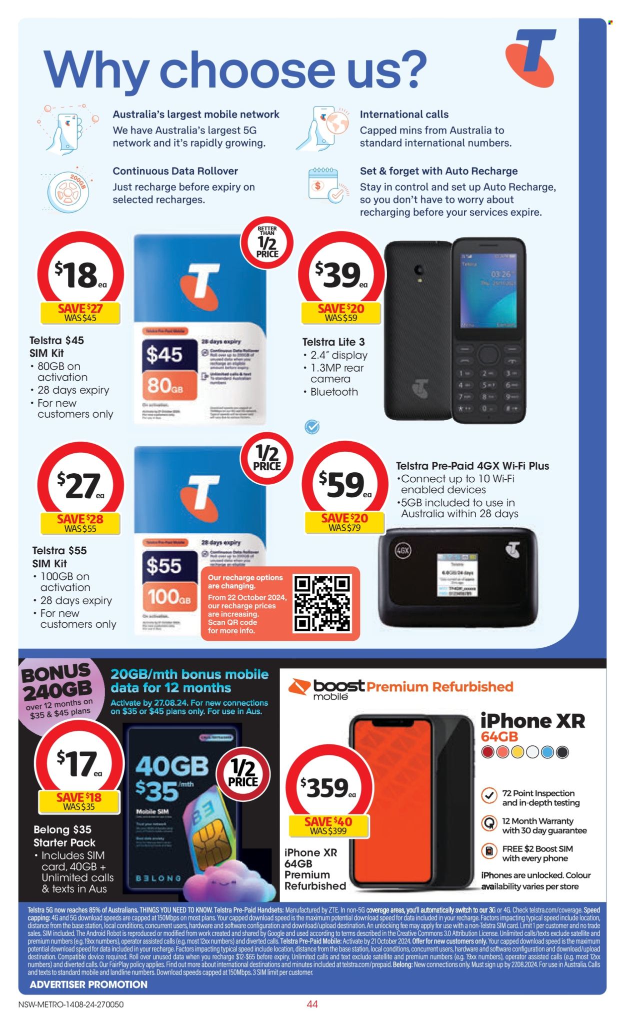 Coles catalogue - 14 Aug 2024 - 20 Aug 2024. Page 44