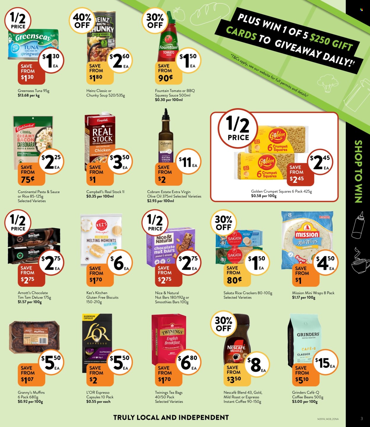 Foodworks catalogue - 14 Aug 2024 - 20 Aug 2024. Page 3