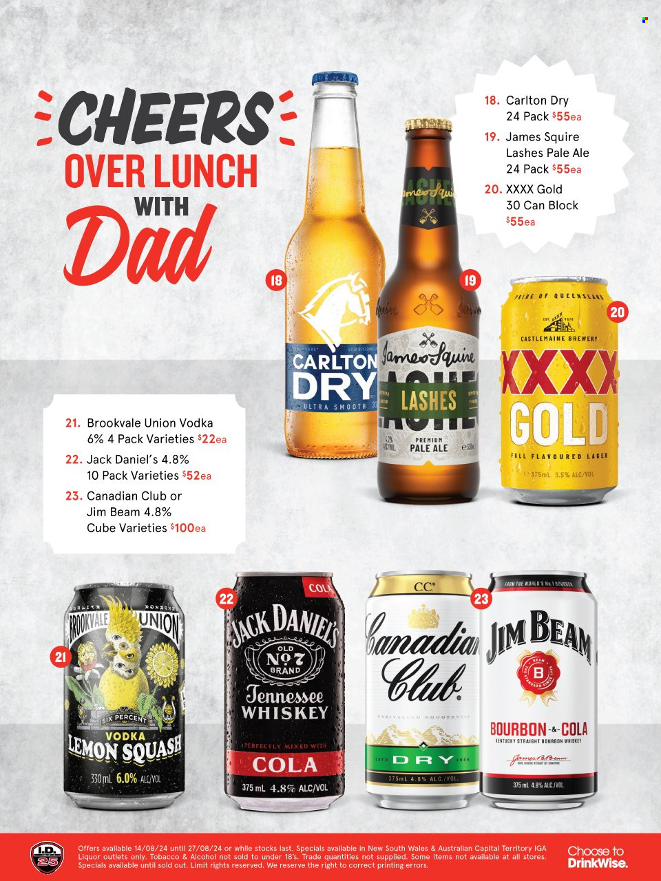 IGA LIQUOR catalogue - 14 Aug 2024 - 27 Aug 2024. Page 6