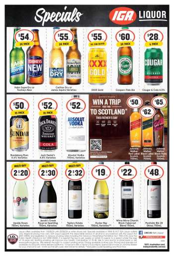 IGA LIQUOR Catalogue - 14 Aug 2024 - 20 Aug 2024.
