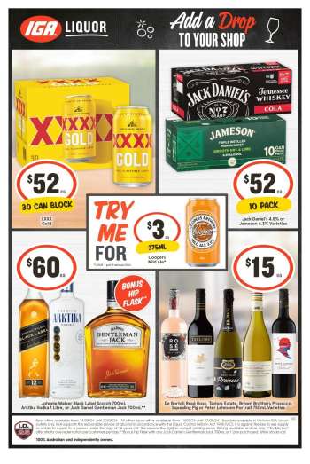 IGA LIQUOR Catalogue - 14 Aug 2024 - 20 Aug 2024.