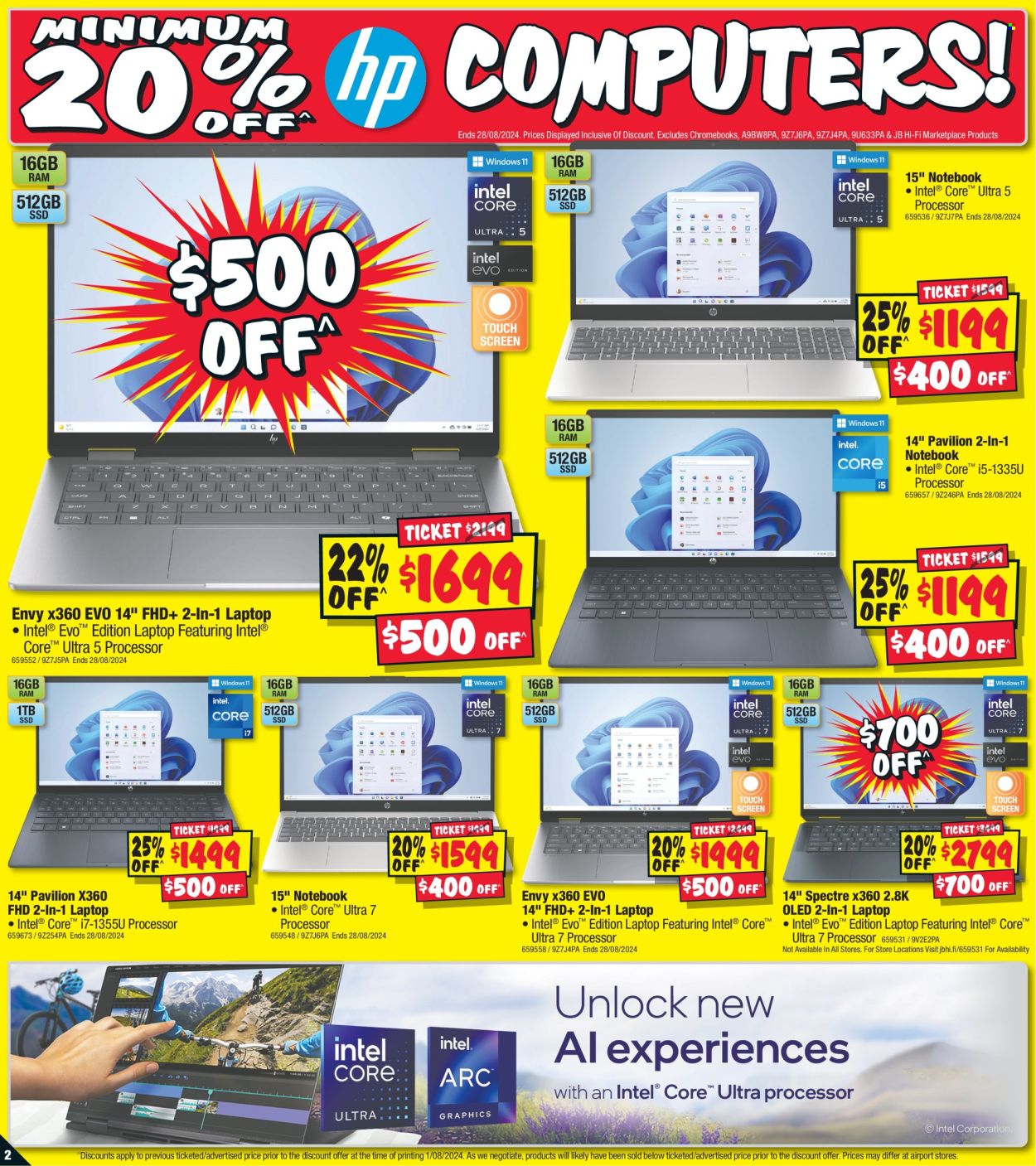 JB Hi-Fi catalogue - 15 Aug 2024 - 21 Aug 2024. Page 2