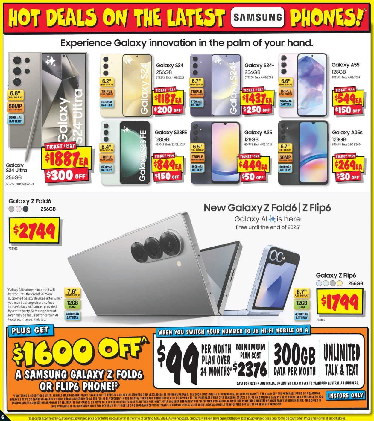 JB Hi-Fi catalogue - 15 Aug 2024 - 21 Aug 2024. Page 6
