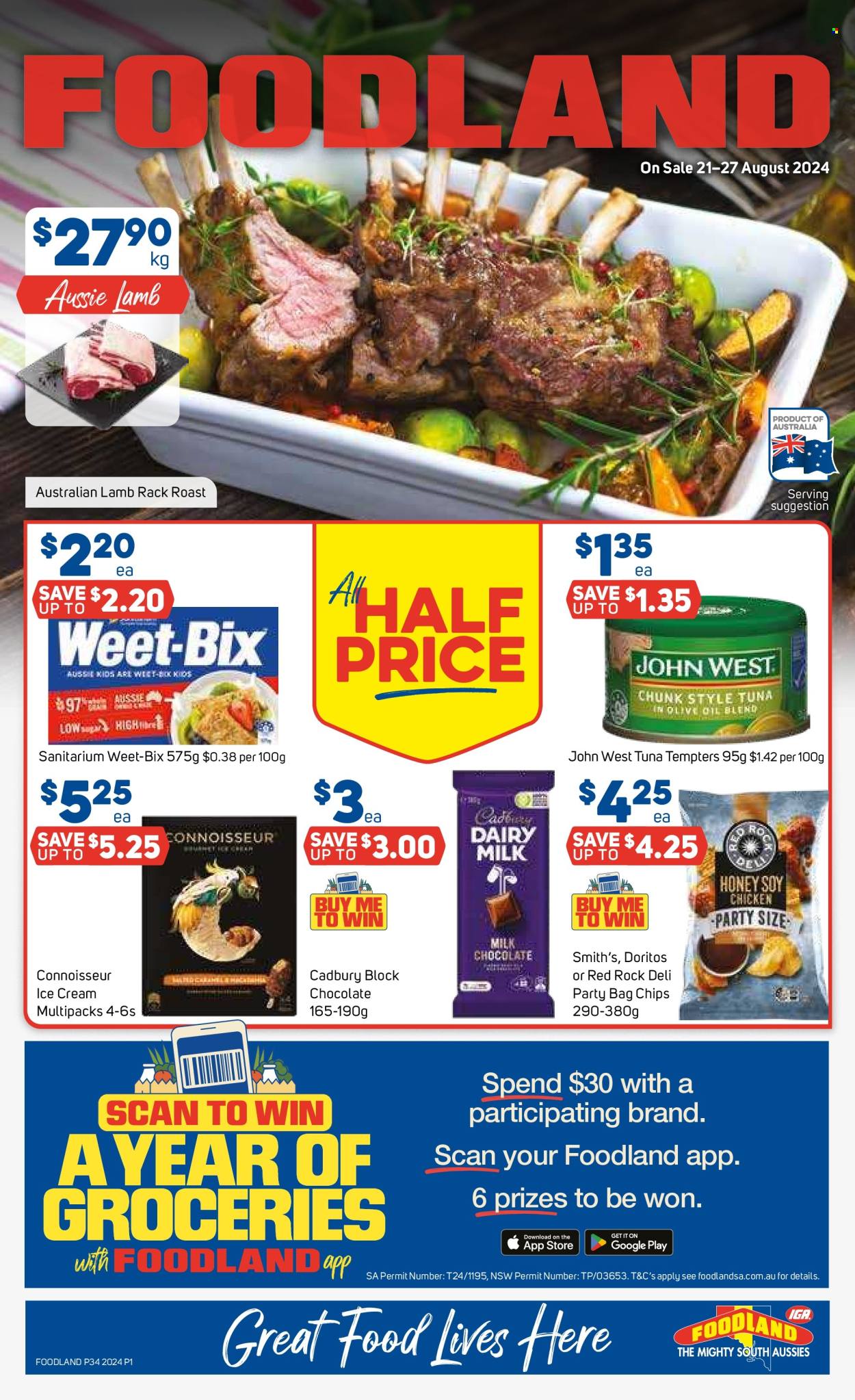 Foodland catalogue - 21 Aug 2024 - 27 Aug 2024. Page 1