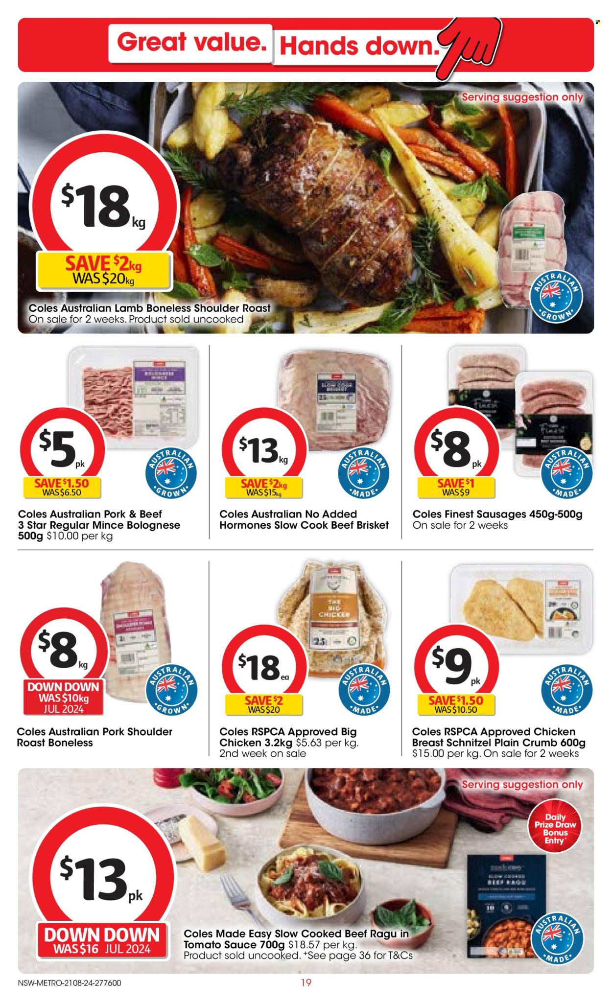 Coles catalogue - 21 Aug 2024 - 27 Aug 2024. Page 19