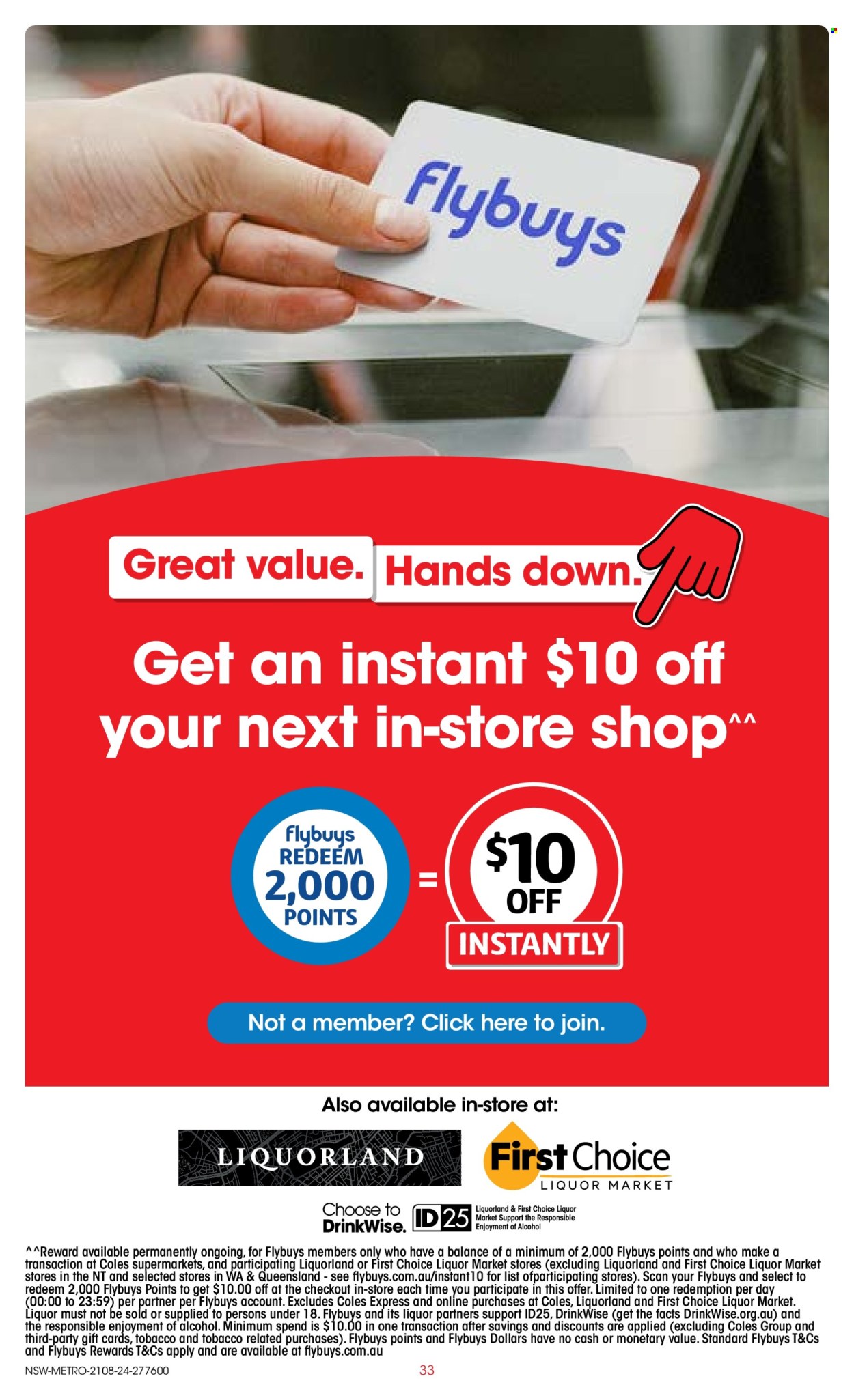 Coles catalogue - 21 Aug 2024 - 27 Aug 2024. Page 33