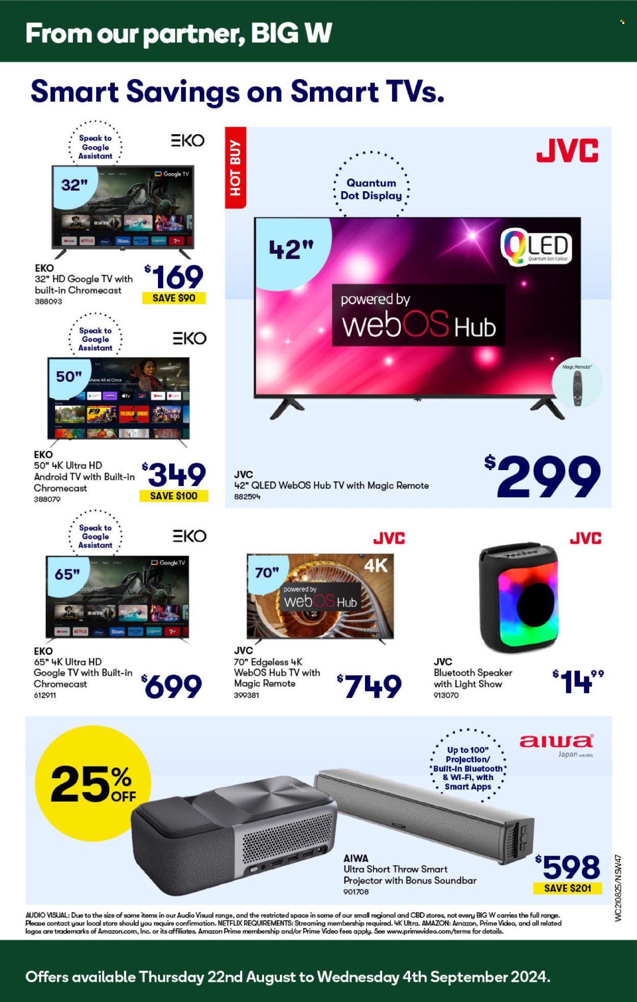 Woolworths catalogue - 21 Aug 2024 - 27 Aug 2024. Page 47
