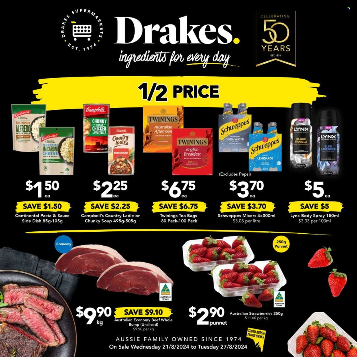 Drakes catalogue - 21 Aug 2024 - 27 Aug 2024. Page 1