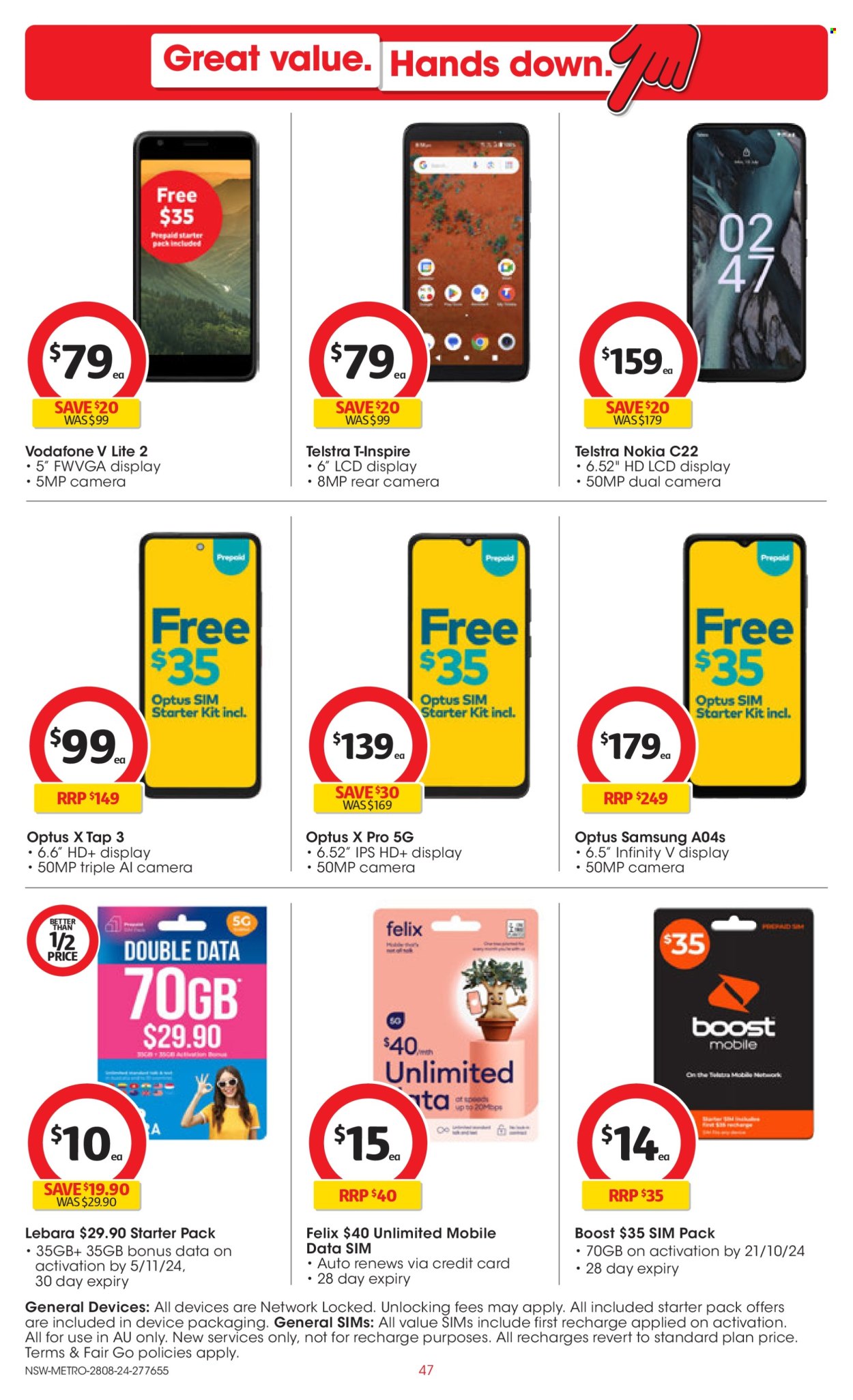 Coles catalogue - 28 Aug 2024 - 3 Sep 2024. Page 47