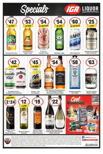 IGA LIQUOR Catalogue - 28 Aug 2024 - 3 Sep 2024.