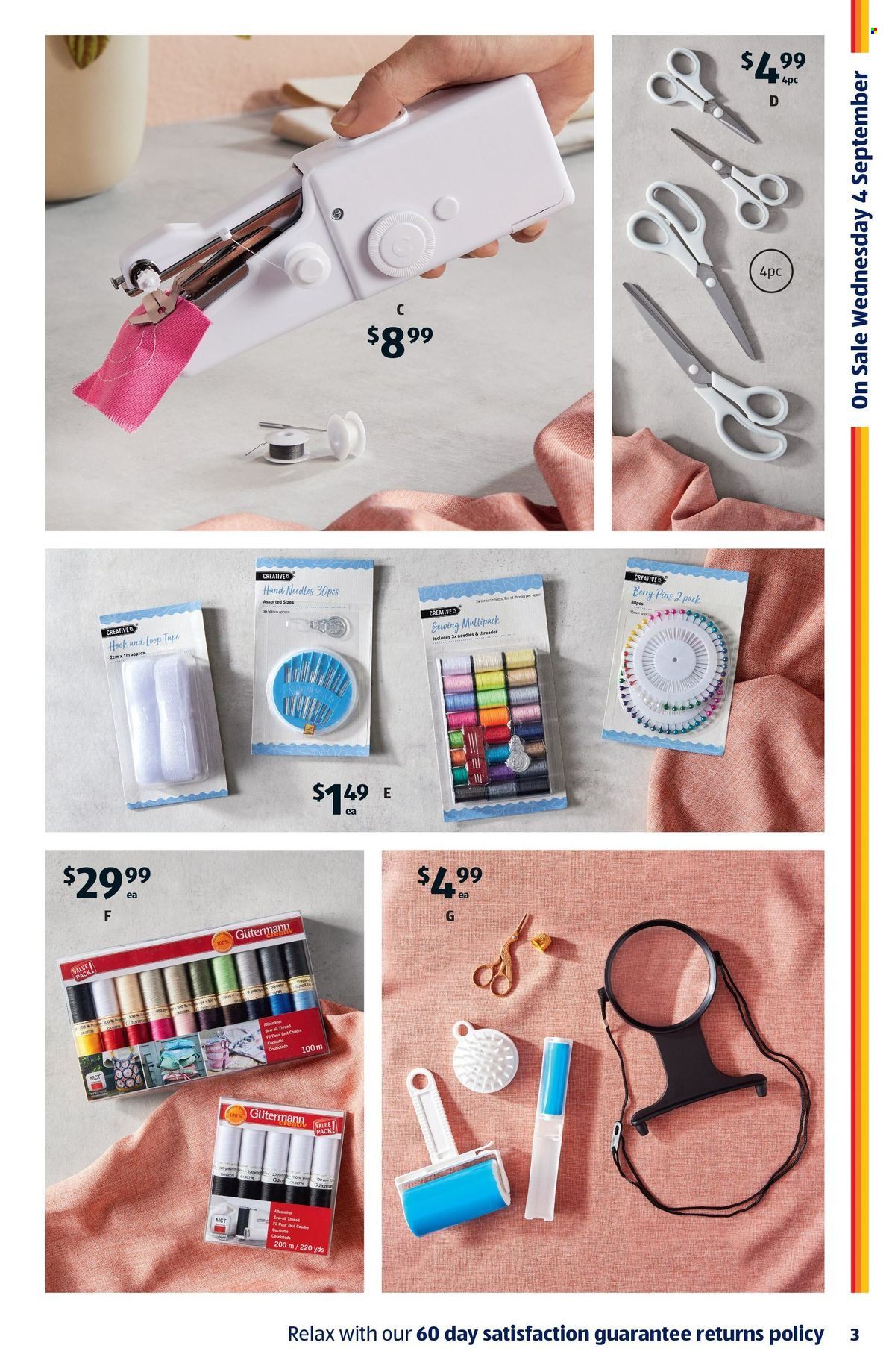 ALDI catalogue - 4 Sep 2024 - 10 Sep 2024. Page 3