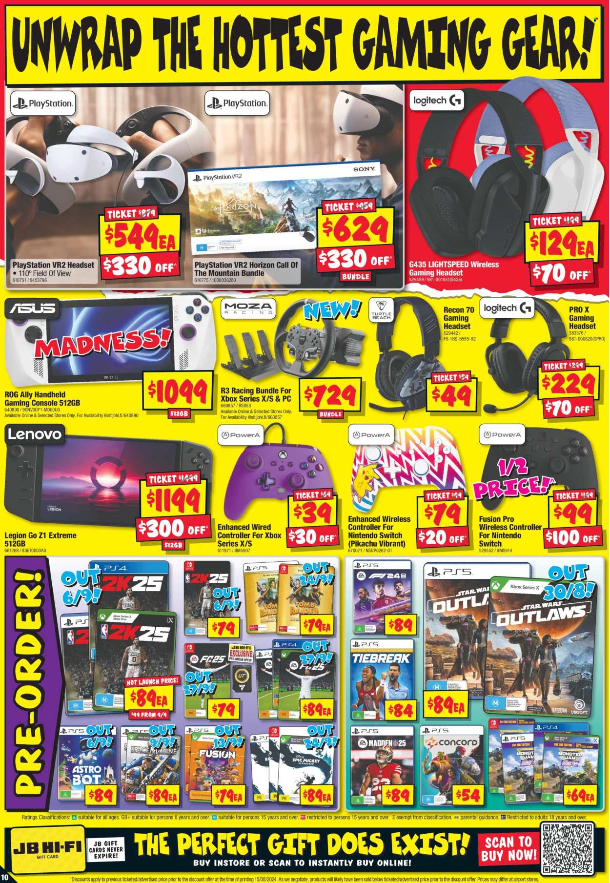 JB Hi-Fi catalogue - 29 Aug 2024 - 1 Sep 2024. Page 10