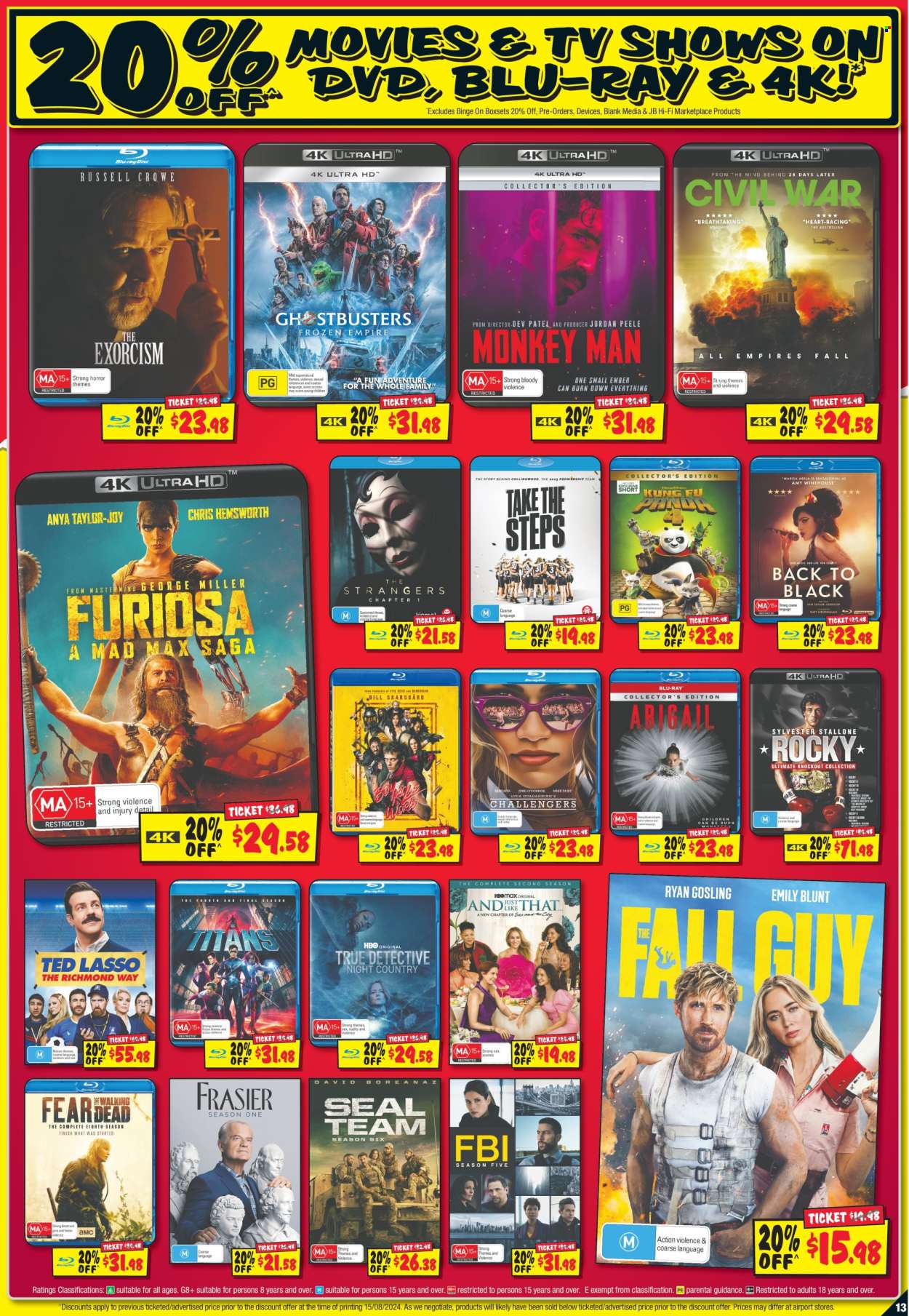 JB Hi-Fi catalogue - 29 Aug 2024 - 1 Sep 2024. Page 13