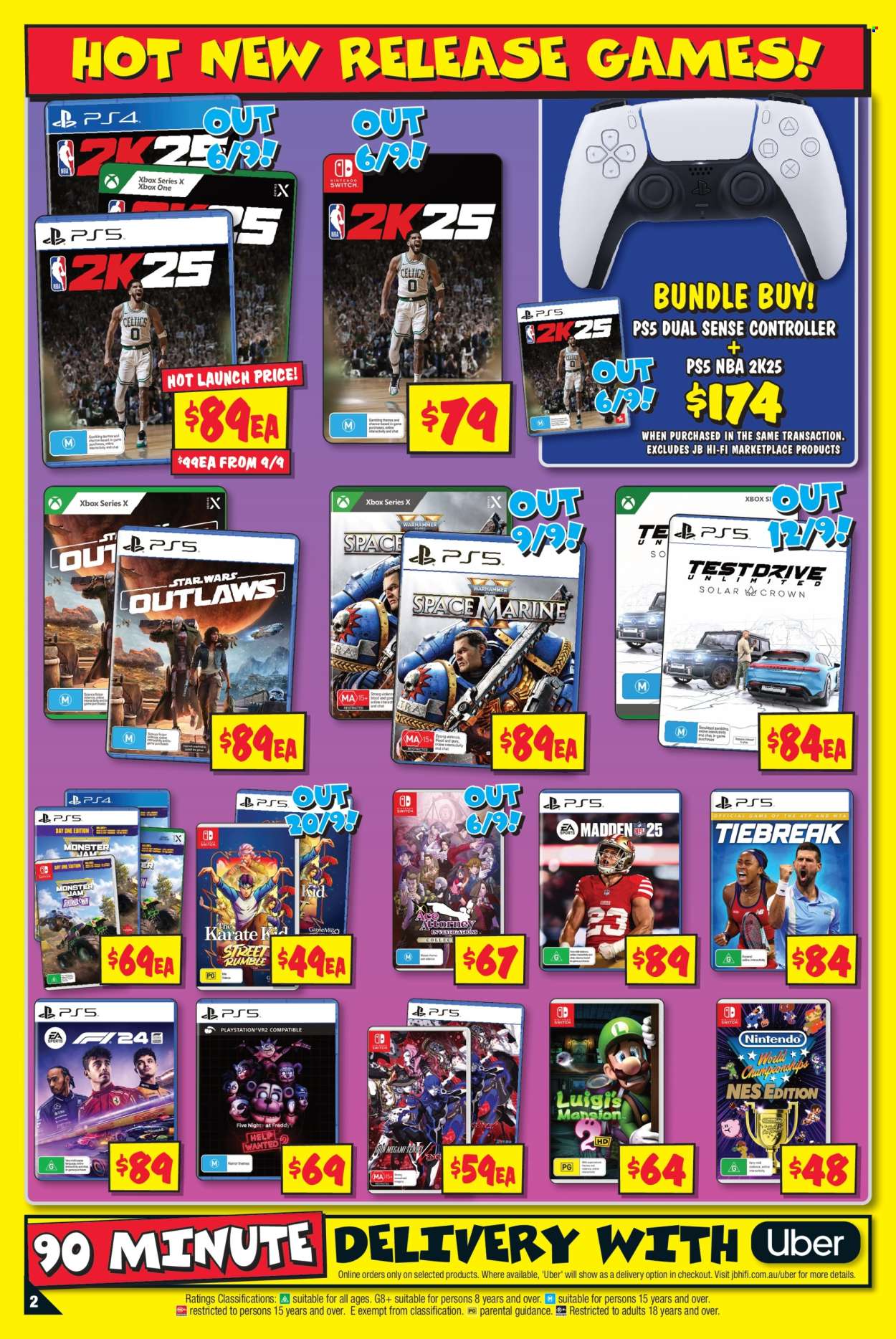 JB Hi-Fi catalogue - 30 Aug 2024 - 12 Sep 2024. Page 2