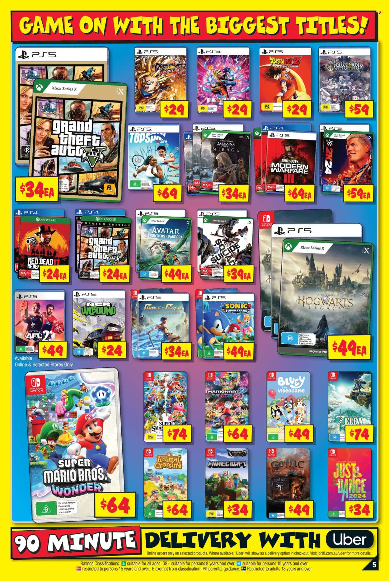 JB Hi-Fi catalogue - 30 Aug 2024 - 12 Sep 2024. Page 5