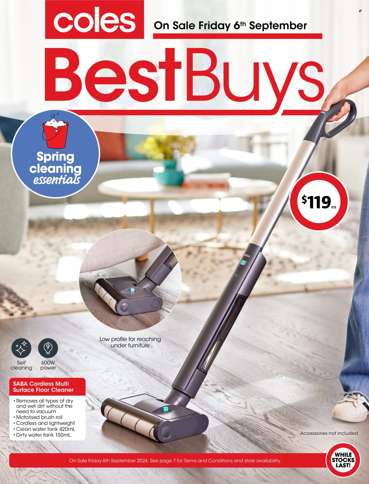 Coles catalogue - 6 Sep 2024 - 12 Sep 2024. Page 1