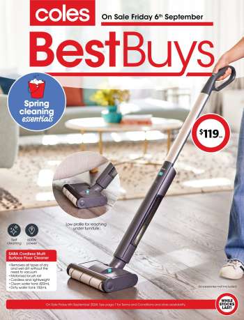 Coles Catalogue - 6 Sep 2024 - 12 Sep 2024.