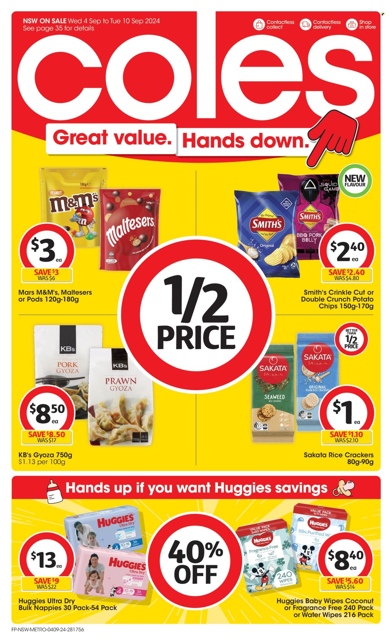 Coles catalogue - 4 Sep 2024 - 10 Sep 2024. Page 1