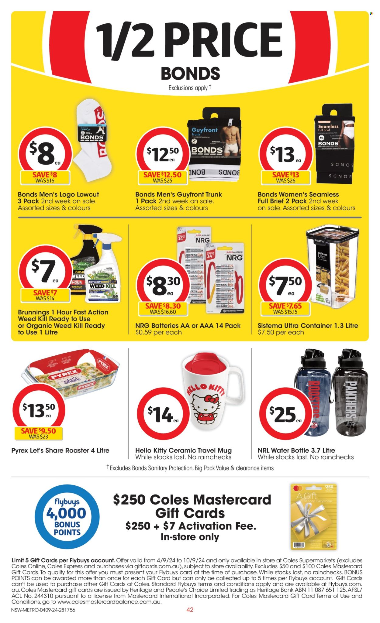 Coles catalogue - 4 Sep 2024 - 10 Sep 2024. Page 42