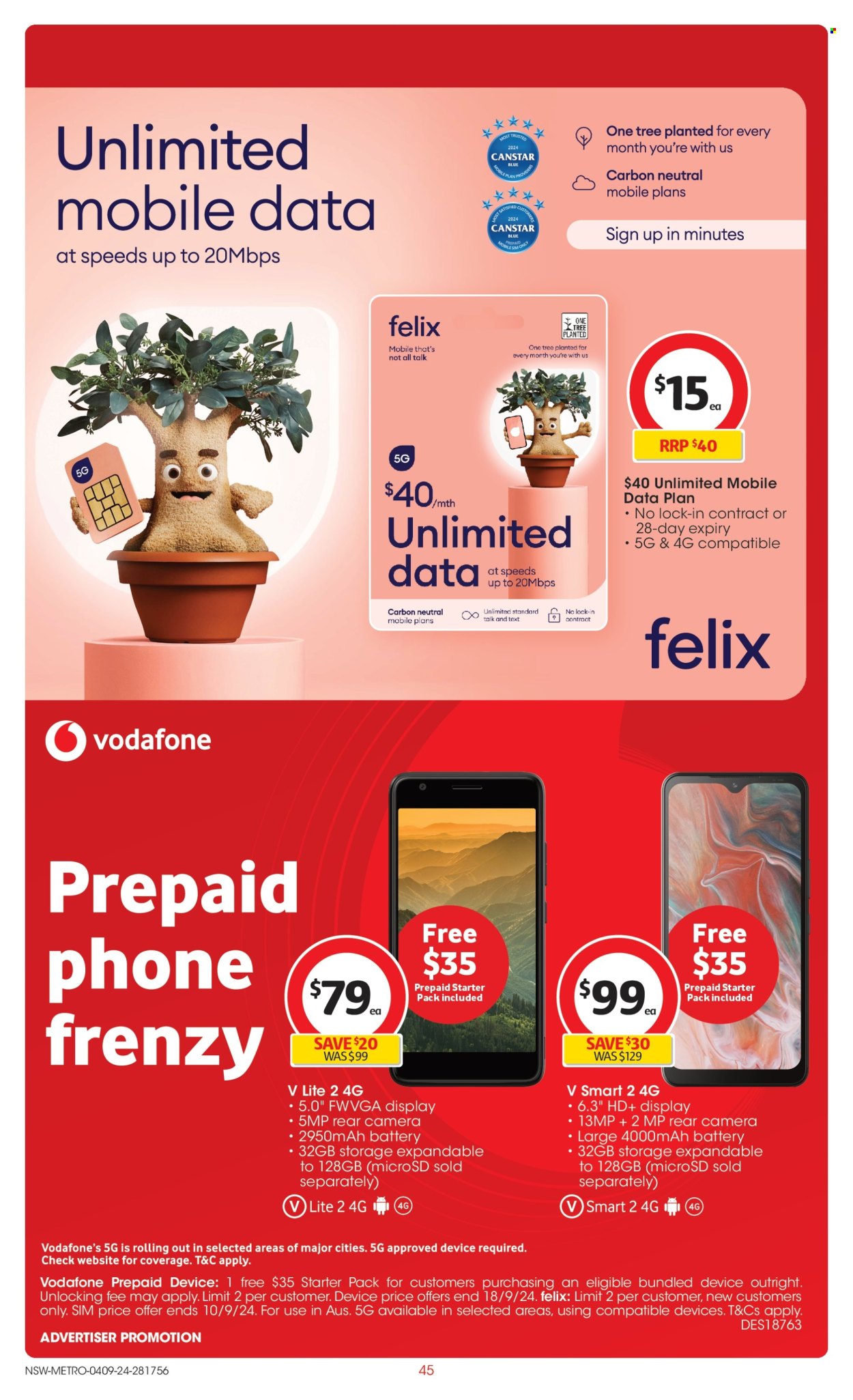 Coles catalogue - 4 Sep 2024 - 10 Sep 2024. Page 45