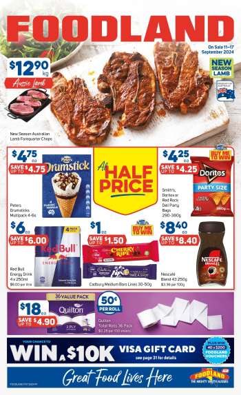 Foodland Catalogue - 11 Sep 2024 - 17 Sep 2024.