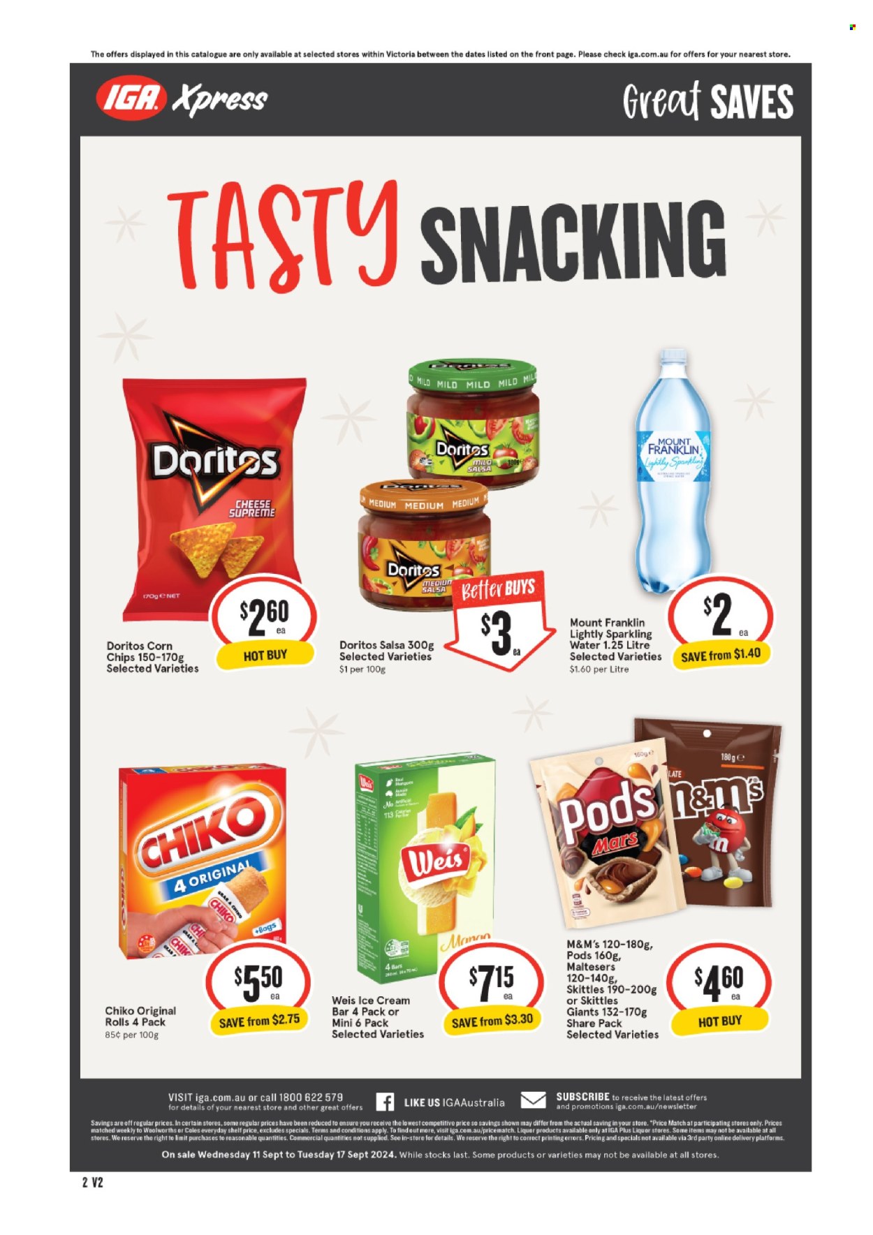 IGA Xpress catalogue - 11 Sep 2024 - 17 Sep 2024. Page 3