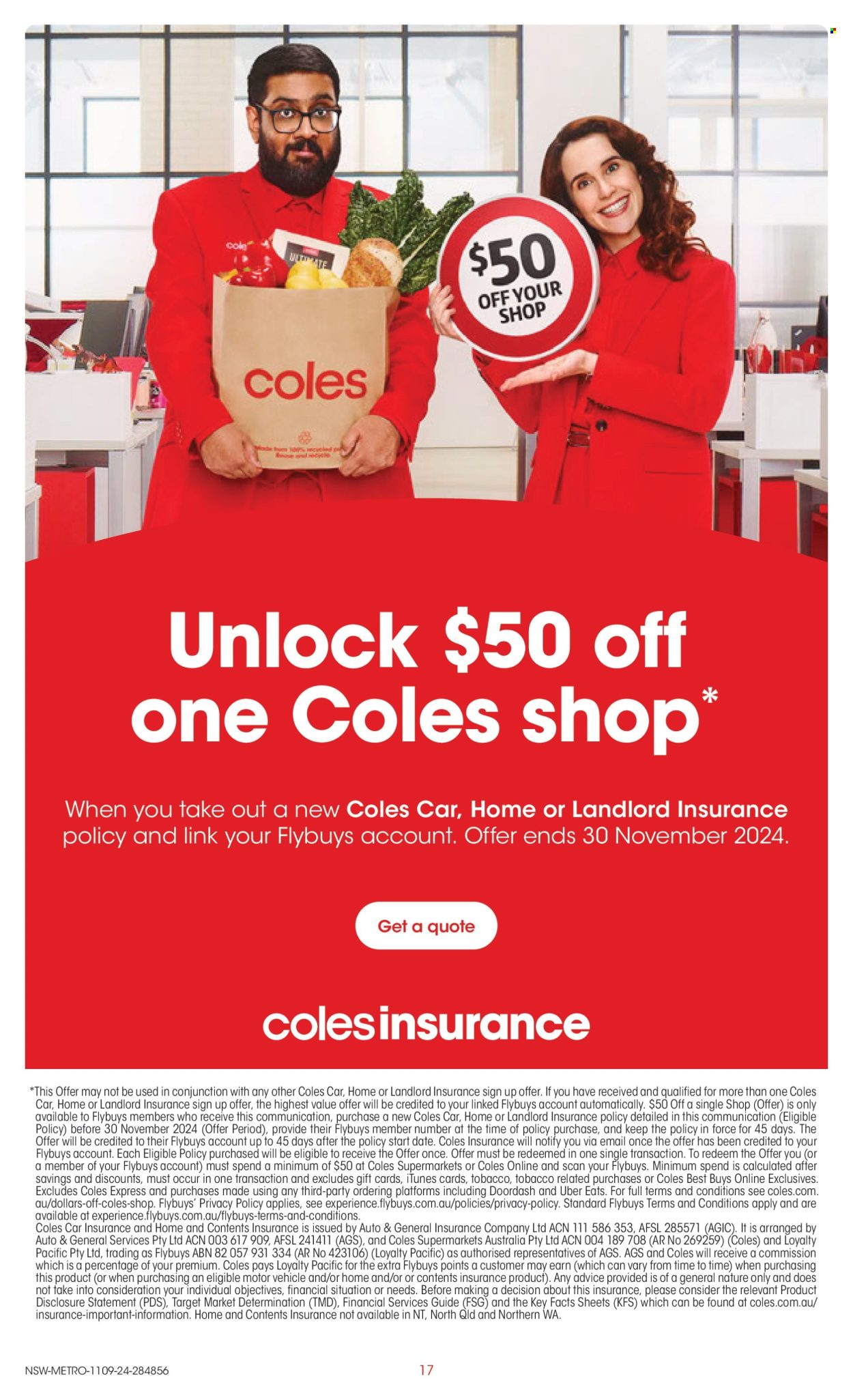Coles catalogue - 11 Sep 2024 - 17 Sep 2024. Page 17