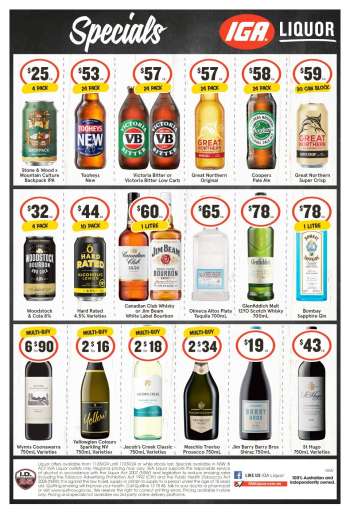 IGA LIQUOR Catalogue - 11 Sep 2024 - 17 Sep 2024.