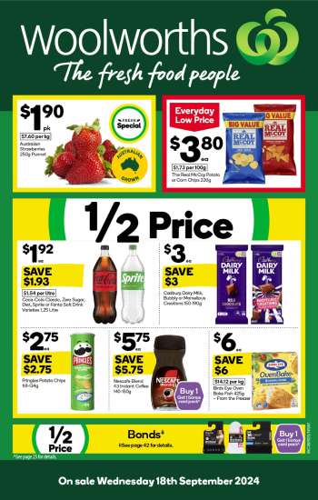 Woolworths Catalogue - 18 Sep 2024 - 24 Sep 2024.