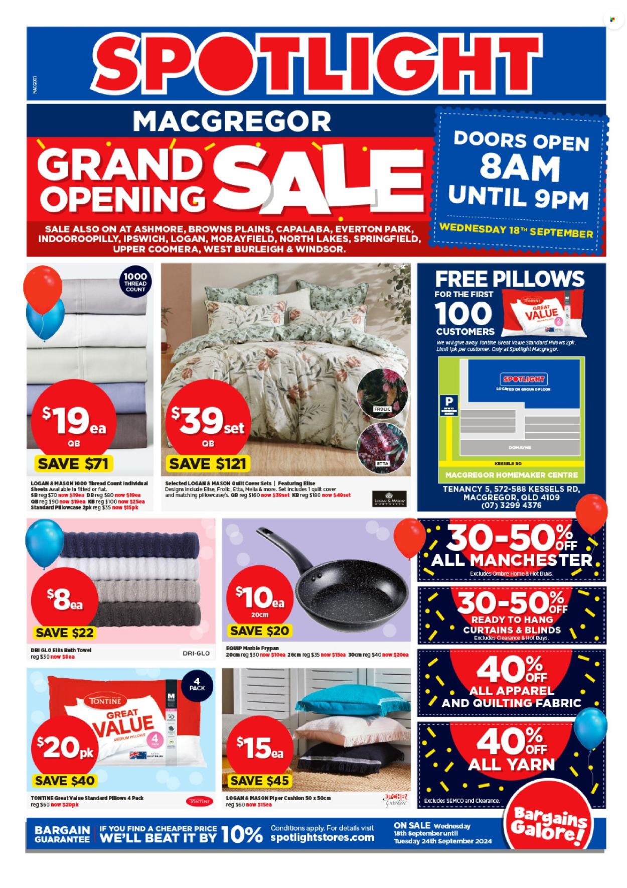 Spotlight catalogue - 18 Sep 2024 - 24 Sep 2024. Page 1