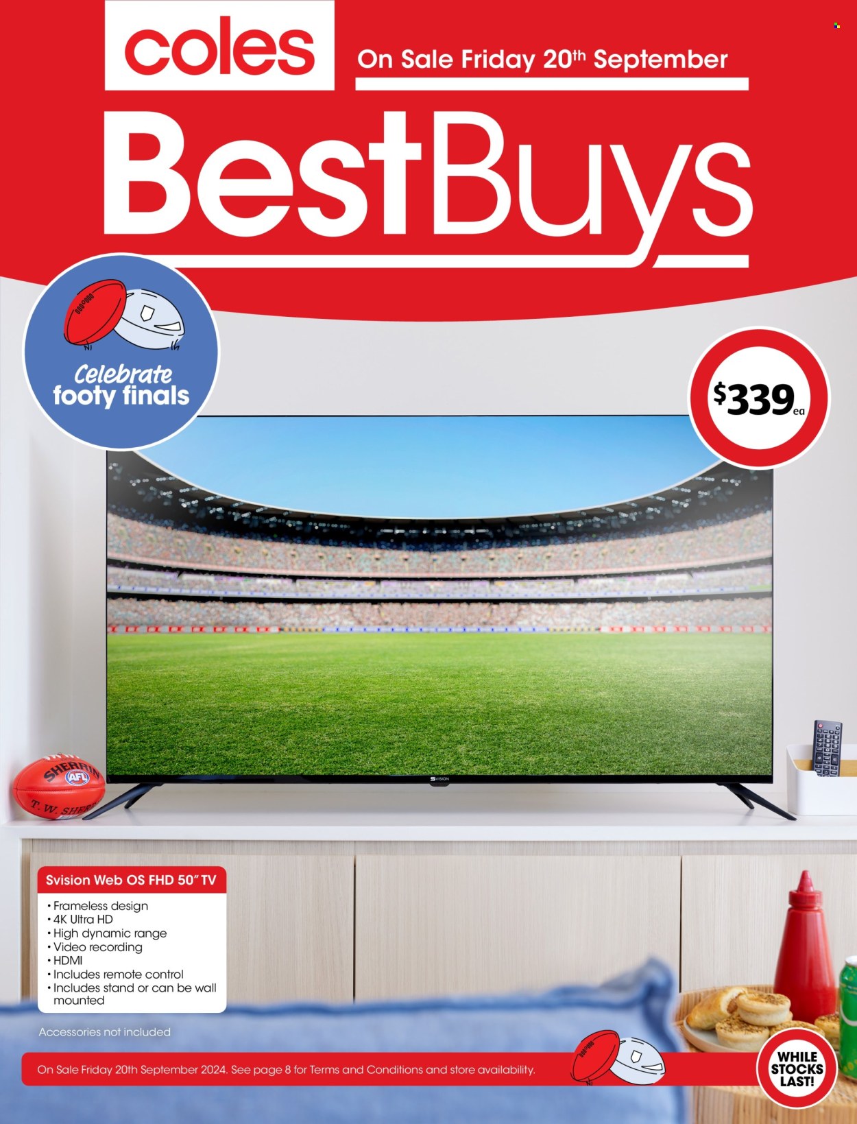 Coles catalogue - 20 Sep 2024 - 26 Sep 2024. Page 1
