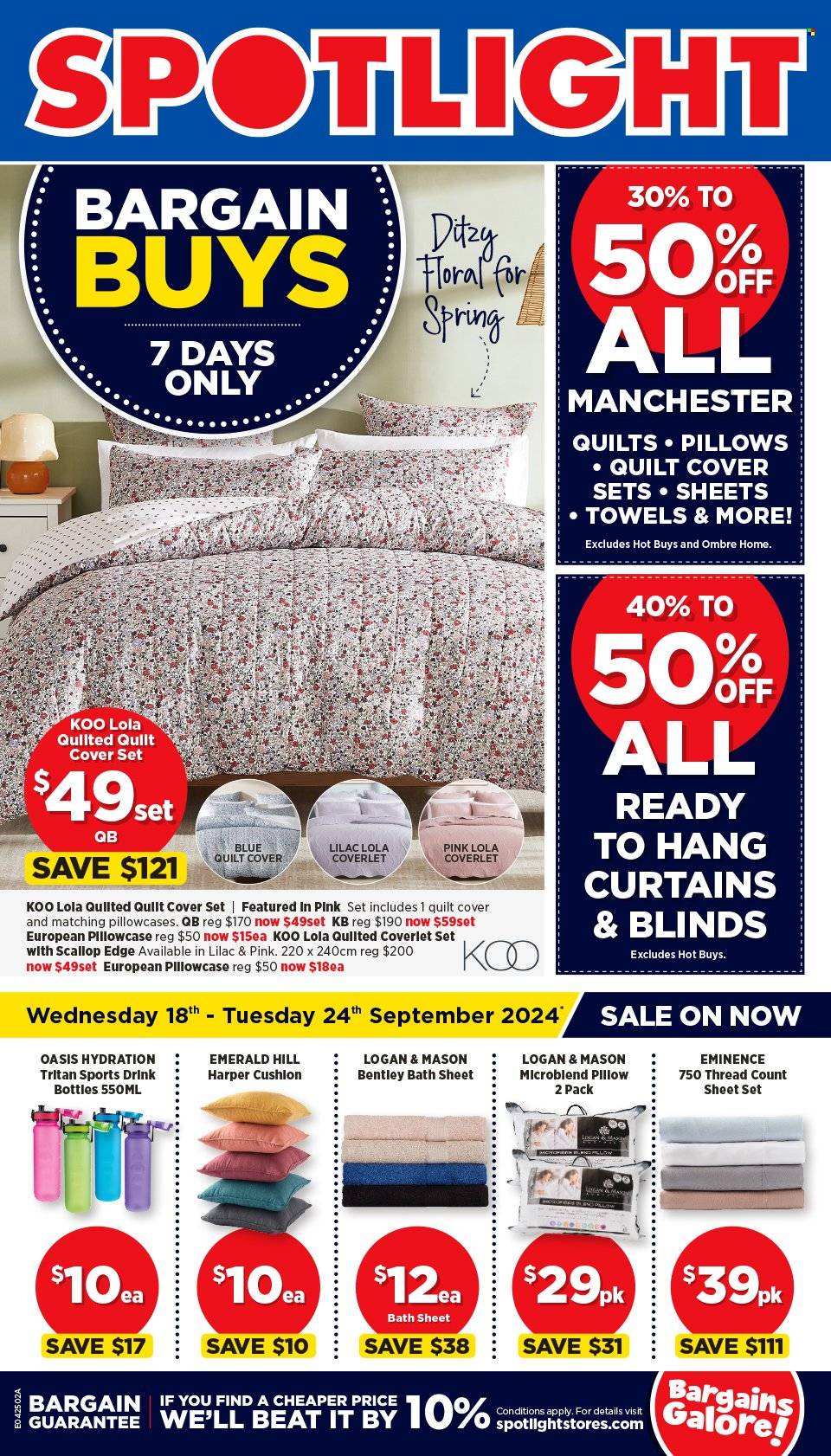 Spotlight catalogue - 18 Sep 2024 - 24 Sep 2024. Page 1