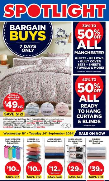 Spotlight Catalogue - 18 Sep 2024 - 24 Sep 2024.