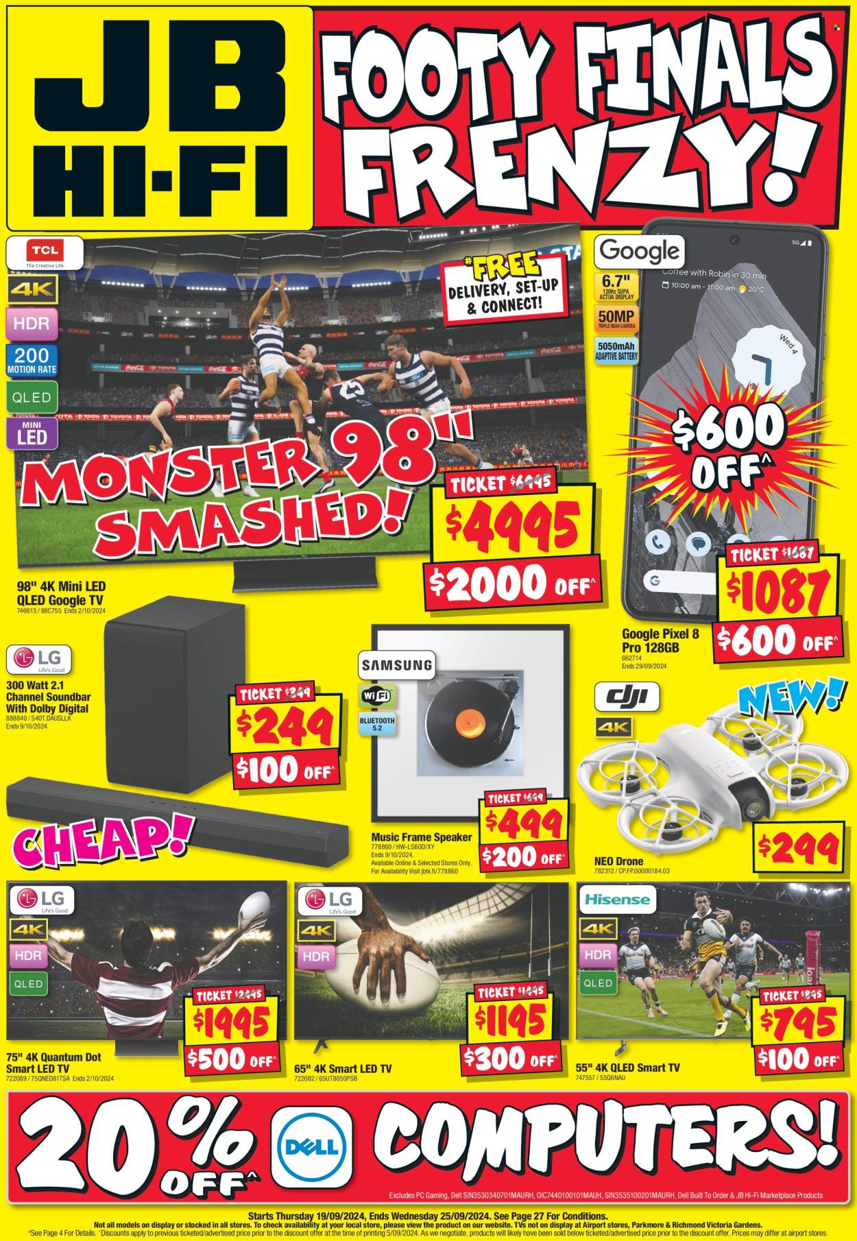 JB Hi-Fi catalogue - 19 Sep 2024 - 25 Sep 2024. Page 1