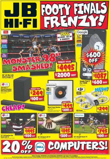 JB Hi-Fi Catalogue - 19 Sep 2024 - 25 Sep 2024.