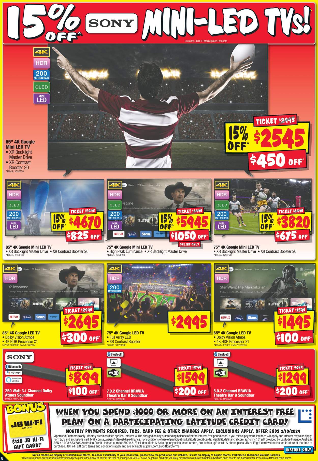 JB Hi-Fi catalogue - 19 Sep 2024 - 25 Sep 2024. Page 8