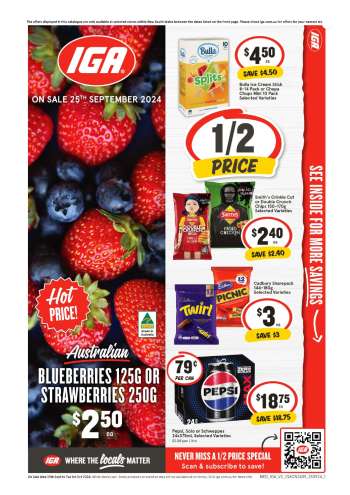 IGA Catalogue - 25 Sep 2024 - 1 Oct 2024.
