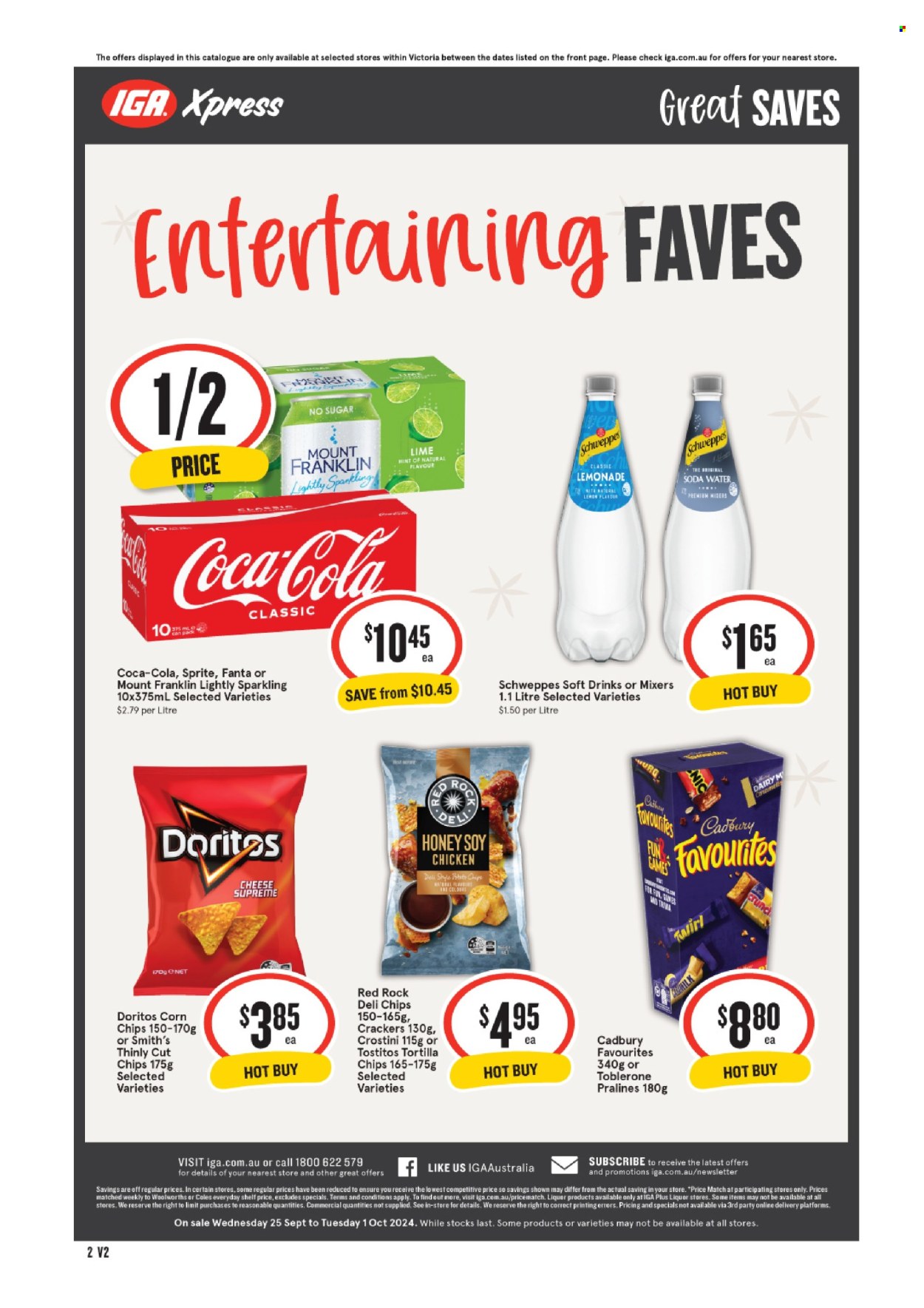 IGA Xpress catalogue - 25 Sep 2024 - 1 Oct 2024. Page 3