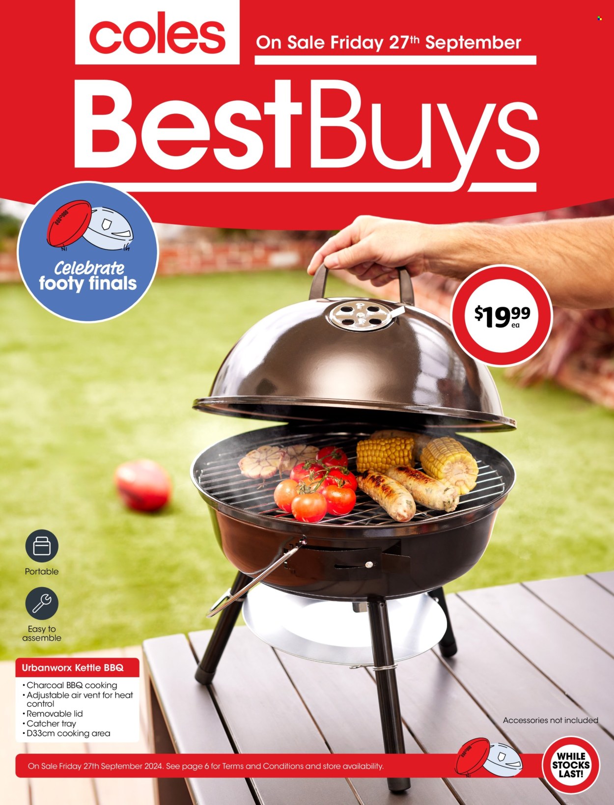 Coles catalogue - 27 Sep 2024 - 3 Oct 2024. Page 1