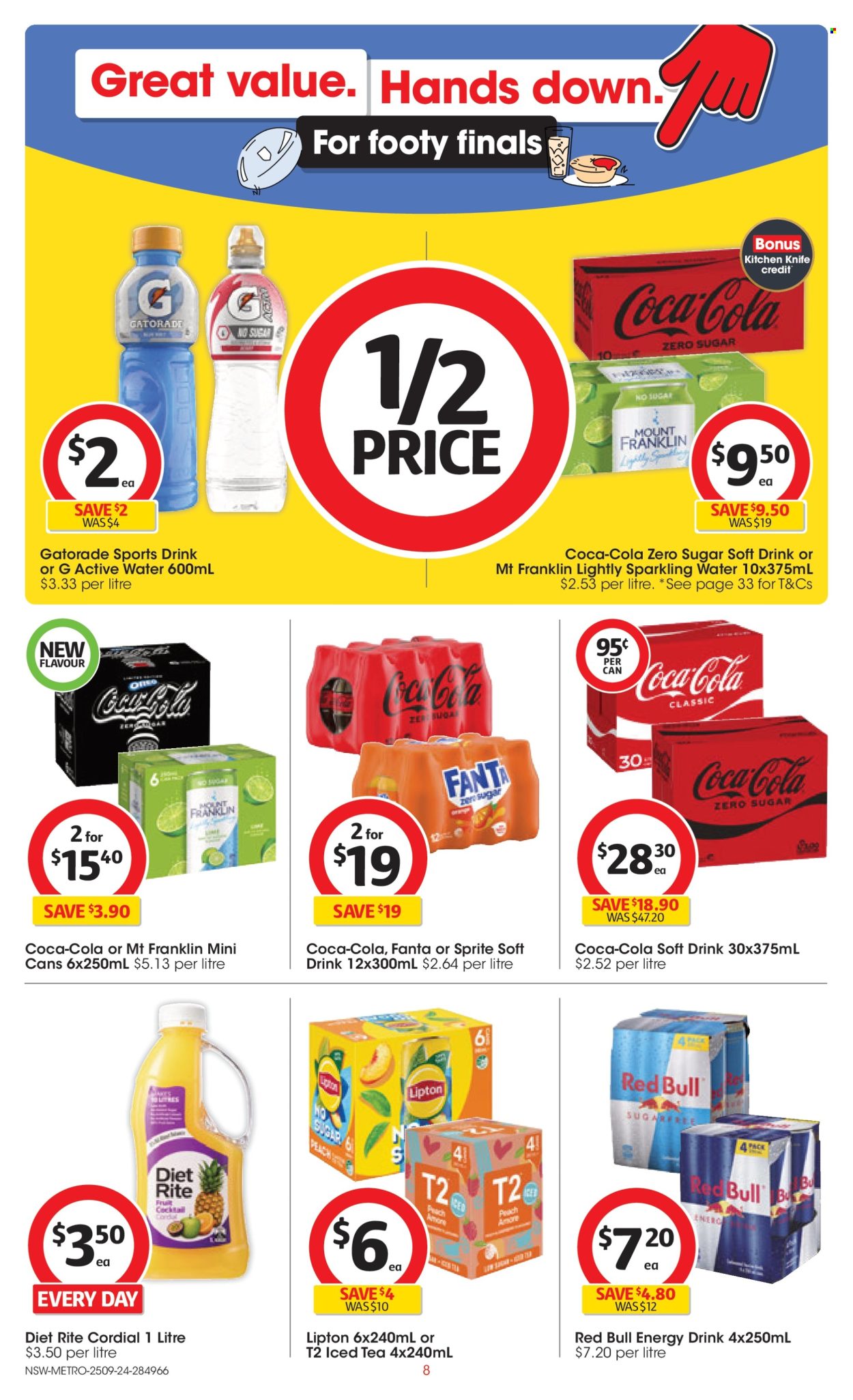 Coles catalogue - 25 Sep 2024 - 1 Oct 2024. Page 8