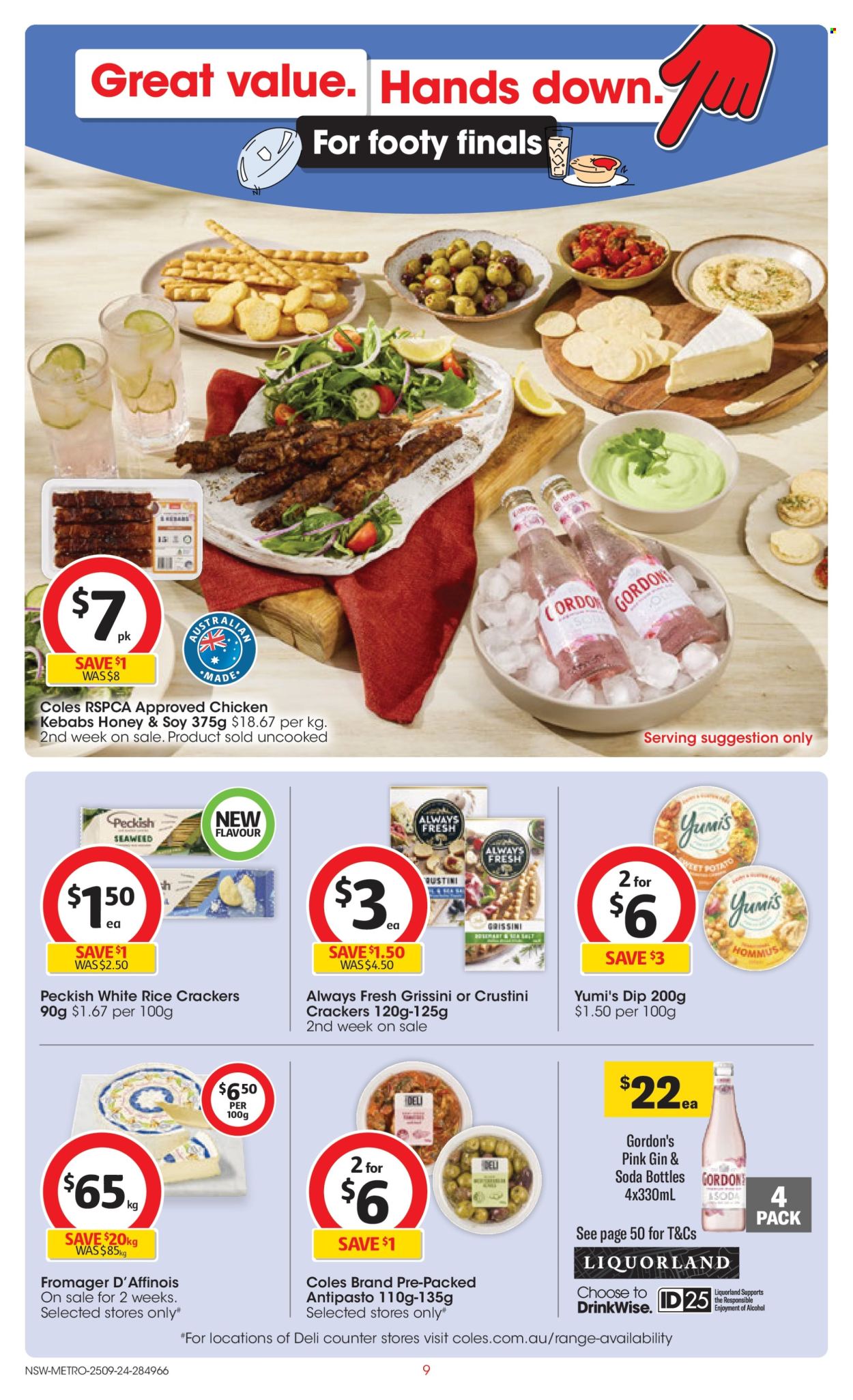 Coles catalogue - 25 Sep 2024 - 1 Oct 2024. Page 9