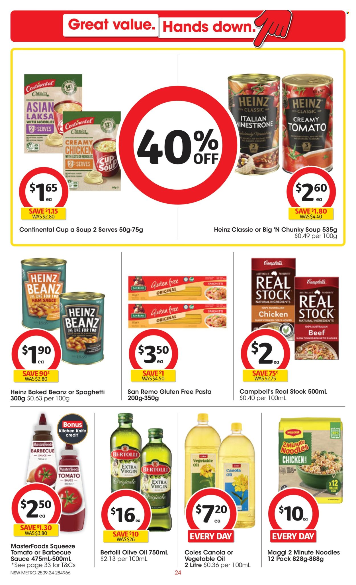 Coles catalogue - 25 Sep 2024 - 1 Oct 2024. Page 24