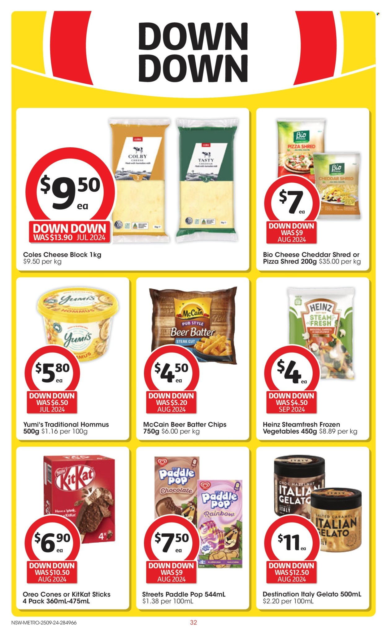 Coles catalogue - 25 Sep 2024 - 1 Oct 2024. Page 32